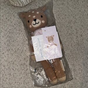 Violet Brown Deer Plush Toy